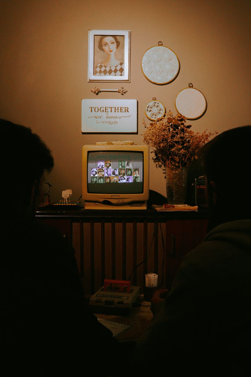 Mysigt retro-spelrum